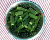 வெண்டைக்காய் மசாலா சப்ஜி ரெசிபி ஸ்டேப் 1 புகைப்படம்