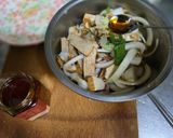 香辣豆干肉絲炒洋蔥的食譜步驟1照片