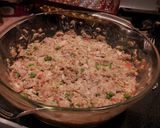 A picture of step 2 of Turkey Shepherd's Pie.