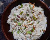 A picture of step 5 of Gulkand shrikhand.