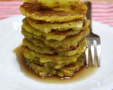 A picture of step 4 of Two-Ingredient Sweet Potato Pancakes.