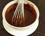 Peppermint Chiffon Cake with a Chocolate Ganache Glaze recipe step 14 photo