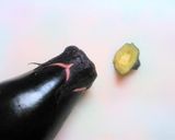 A picture of step 1 of Technique for Preparing Delicious Eggplant.