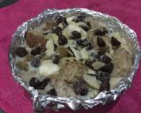 A picture of step 4 of Airfryer Bread Pudding.