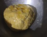 A picture of step 2 of LaukiMasalaPuri(gourd).