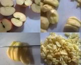 Foto del paso 7 de la receta: Torta de manzanas🍎🍏 invertida y tradicional con bizcocho de queso ❤
