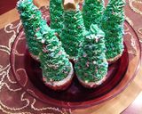 Φωτογραφία βήματος 9 της συνταγής Cupcakes δεντράκια 🎄