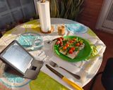 Foto del paso 6 de la receta Desayuno con pan de sésamo e ingredientes saludables