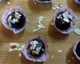 A picture of step 2 of Khajur Walnut balls.