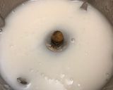 A picture of step 1 of Idli with leftover rice.