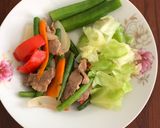 Hình bước làm 4 của món Cơm trưa ngũ sắc