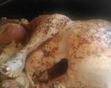 A picture of step 3 of Mandys whole chicken slow cooker.
