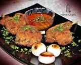 A picture of step 5 of Crusted Lamb chops with curry.