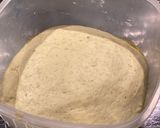 Csirkemájjal töltött, pestos lángos recept fázis 1 fotója