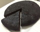 A picture of step 6 of Decadent chocolate cake.