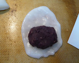 A picture of step 8 of Gooey and Soft Kashiwa Mochi Made Easily in a Microwave.