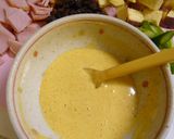 A picture of step 2 of Curry Mayonnaise Salad with Raisins and Asian Sweet Potatoes.