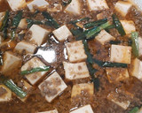 A picture of step 5 of Simple Mapo Tofu.