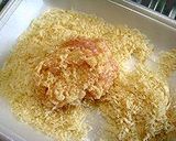 A picture of step 3 of Tofu Chicken Katsu.