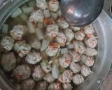 รูปขั้นตอนการทำที่ 5 ของ ข้าวต้มหมู ไม่ใส่คนอร์ ไม่ใส่ผงชูรส