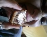 A picture of step 10 of skye's chocolate chip bread (makes 2 loaves).