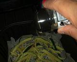 Foto del paso 7 de la receta Calabacín y gulas en airfryer