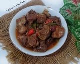 Foto langkah ke 4 dari resep Hati Ampela Masak Hitam.