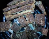 Foto langkah ke 2 dari resep Roti Tawar Kering Air Fryer | Bekal anak.