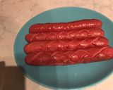 Magyaros zöldbab főzelék sült virslivel recept fázis 4 fotója