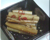 A picture of step 8 of Simmered Burdock Root with Sesame Seeds.