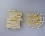 A picture of step 2 of Enoki and Wakame Miso Soup.