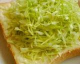 A picture of step 2 of Domed Cheese Toast with Cabbage.