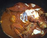 A picture of step 8 of Blue Crab & Tomato Cream Pasta.