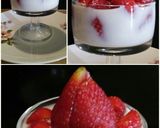 A picture of step 2 of AMIEs Minted Strawberries.
