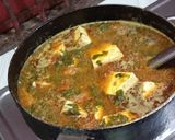 A picture of step 10 of Paneer Chaman.