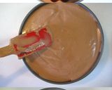 A picture of step 9 of Cherry and Chocolate No-Bake Cheesecake.