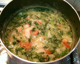 A picture of step 2 of Spinach Dal Curry.
