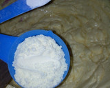 A picture of step 2 of Rainbow cookies.