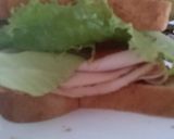 A picture of step 4 of Dean's Hell Raiser Turkey Sandwich.