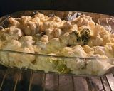 Une image de l'étape 3 de Gratin de choux-fleurs et brocoli rapide.