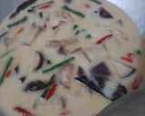 Foto langkah ke 4 dari resep Santan Terong Kacang Panjang Ikan Asin.