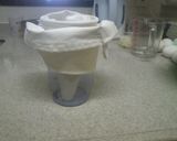 A picture of step 2 of Cream Puff Pastry Done in the Microwave.