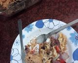Foto del paso 4 de la receta: Crumble integral de morrón y pollo con un toque especial 😊
