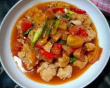 Foto langkah ke 5 dari resep Ayam Asam Manis.