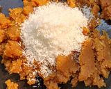 A picture of step 7 of Watermelon Rind Ladoos.