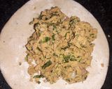 A picture of step 4 of Sattu ka paratha.