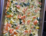 Foto del paso 4 de la receta: Tortilla al horno de zapallitos, zanahoria 🥕 y queso 🧀