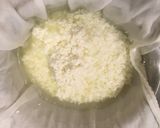 A picture of step 5 of Caprese with cheese made from milk and yogurt.