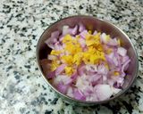 A picture of step 1 of Poha vada.