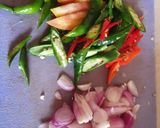 Foto langkah ke 4 dari resep Tumis ikan asin pete.